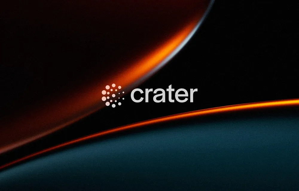 Crater logo by Wesley Bancroft