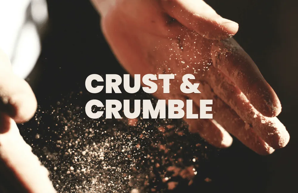Crust & Crumble logo by Modernista