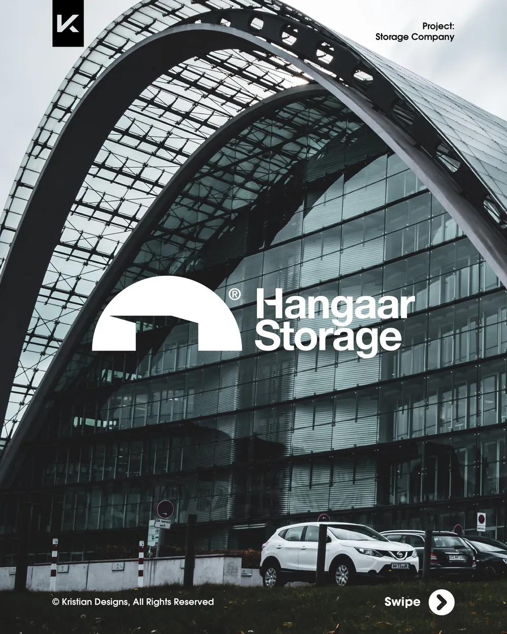 Hangaar Storage logo by Kristian Grljevic