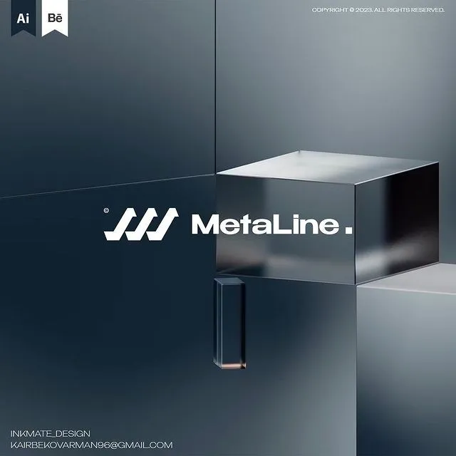 Metaline logo by Inkmate Design