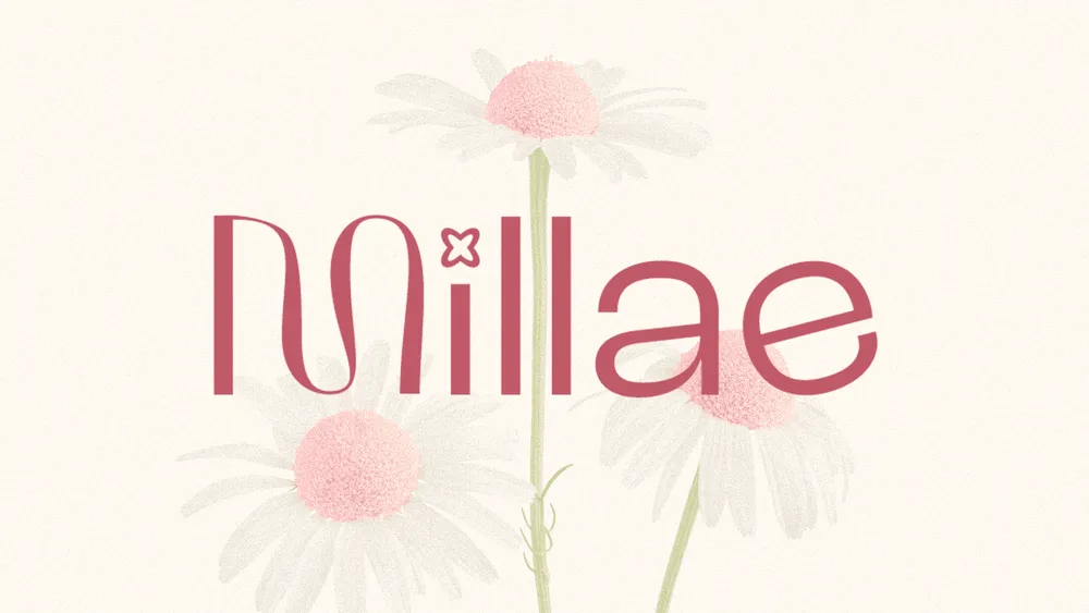 Millae logo by Anaïs Gicquel