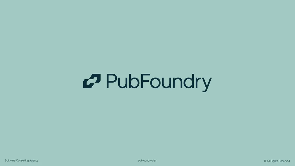 PubFoundry logo by Luis Vask