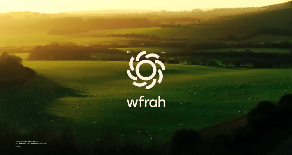 Wfrah logo by Rami Jbara