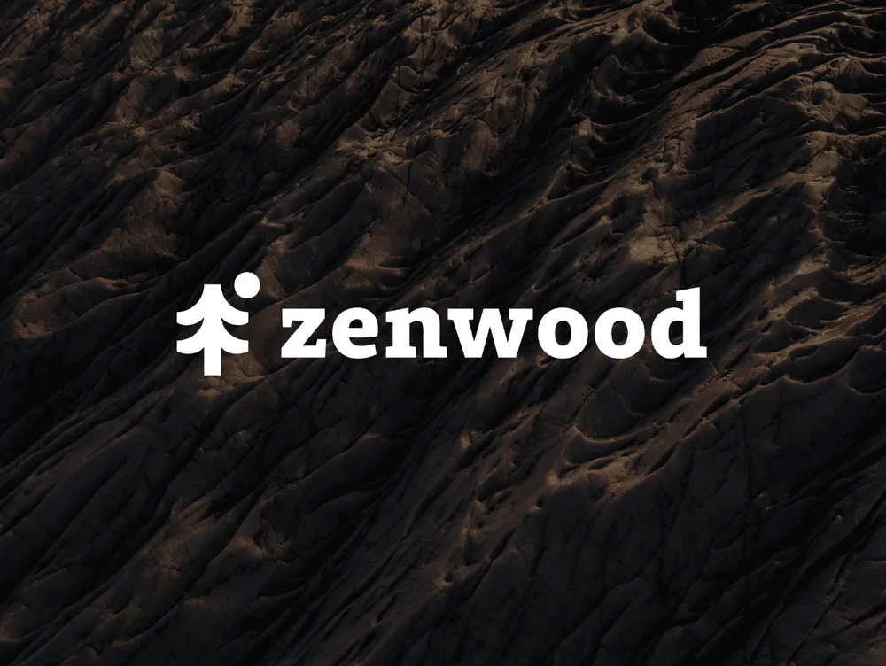 Zenwood logo by Zsolt Kálmán