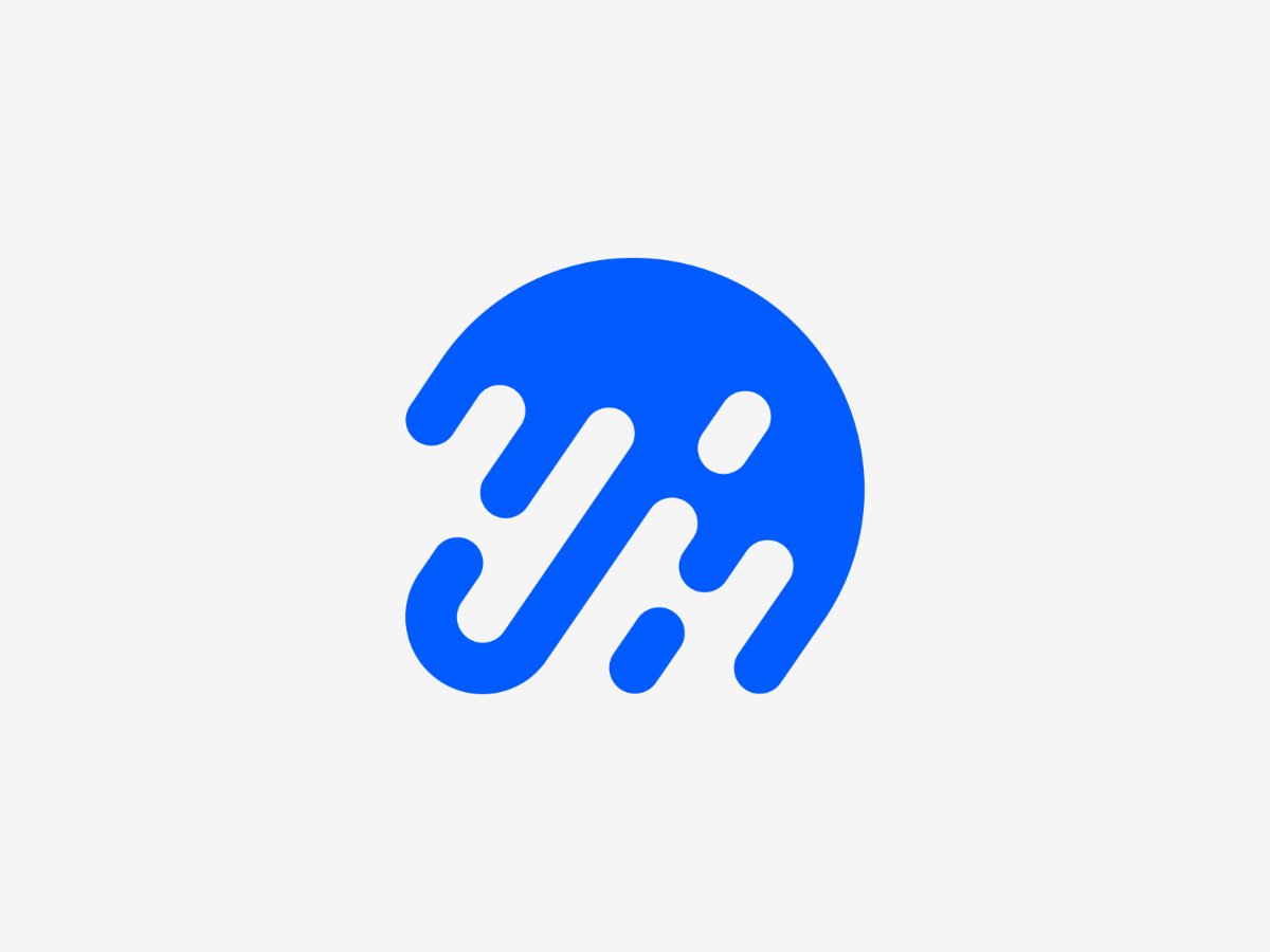 Umbrella Tech Flow Digital Logo