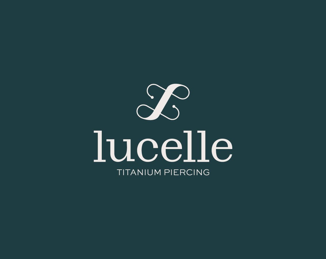 Lucelle Titanium Piercing Logo Creation